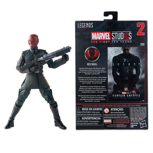 Red Skull Action Figure – Legends Series – Marvel Studios 10th Anniversary - Collectables > Action Figures > toys -  Hasbro