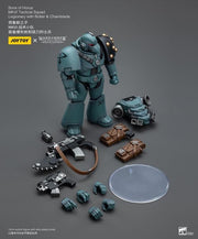 Warhammer 40K - The Horus Heresy - Sons of Horus  - MKVI Tactical Squad Legionary with Bolter & Chainblade - Collectables > Action Figures > toys -  Joy Toy