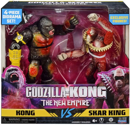 Godzilla x Kong The New Empire Kong Vs Skar King Action Figure 2-Pack Diorama Set - Collectables > Action Figures > toys -  PLAYMATES