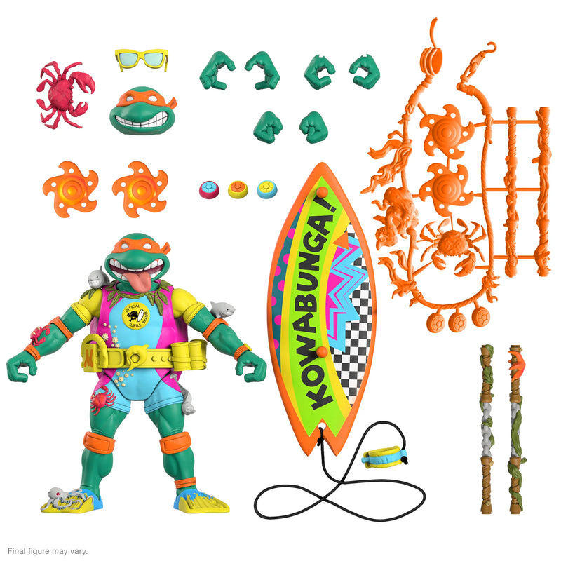 SUPER7 ULTIMATES TMNT WAVE 6 SEWER SURFER MIKE - Collectables > Action Figures > toys -  Super7
