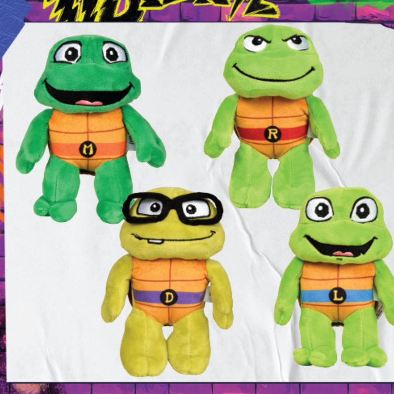 TMNT MOVIE BASIC PLUSH 6.5IN - plush -  PLAYMATES