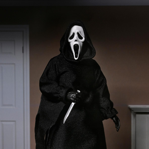 Ghost Face - 8" Clothed Action Figure -  ﻿Ghost Face (New Packaging) (Preorder) - Collectables > Action Figures > toys -  Neca