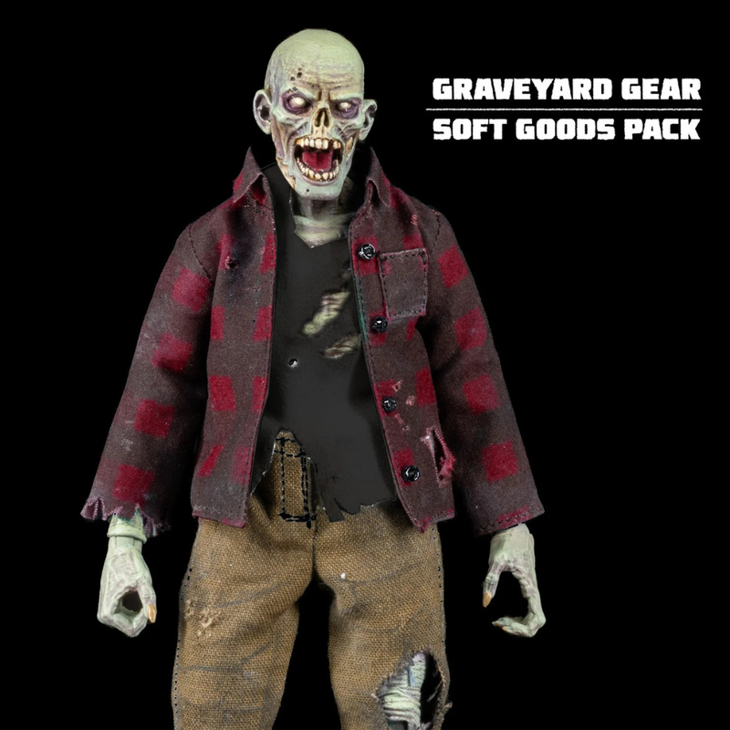 Graveyard Zombies - Graveyard Gear - Worker Soft Goods Pack (Preorder Q2 2026) - Collectables > Action Figures > toys -  Four Horsemen