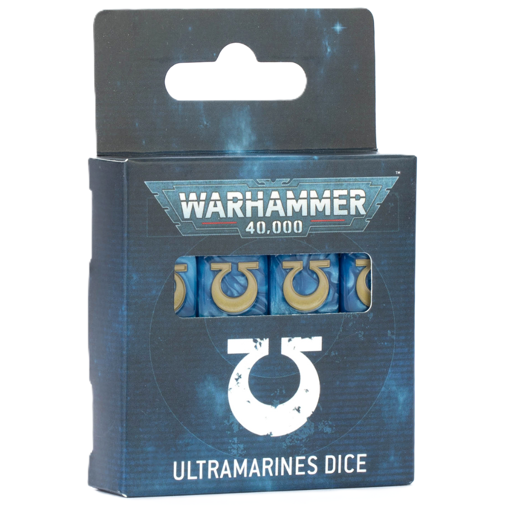 Warhammer 40,000 - Ultramarines - Ultramarines Dice — Toy Snowman