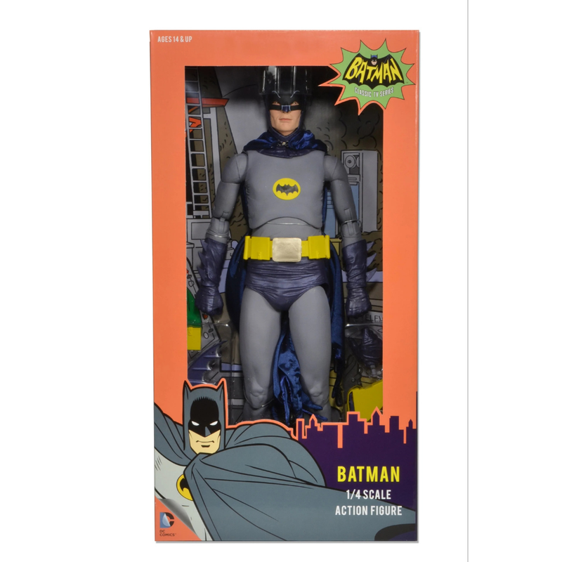 Batman Classic TV Series Batman (Adam West) 1/4 Scale Figure - Collectables > Action Figures > toys -  Neca
