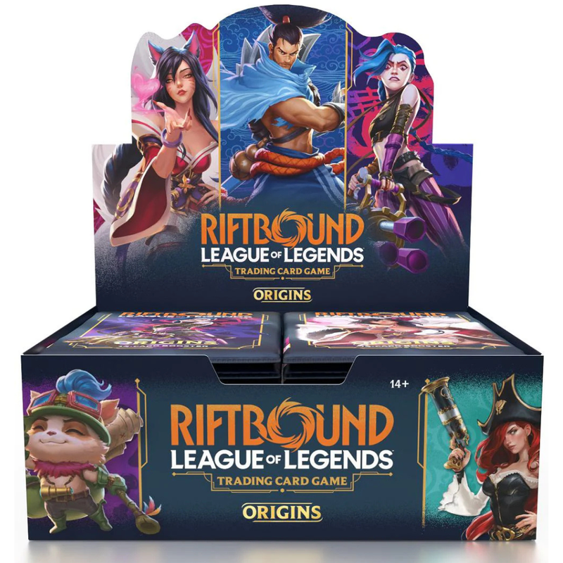 Riftbound: League of Legends TCG: Origins - Booster Box - Card Games > Collectables > TCG > CCG -  UniVersus Games