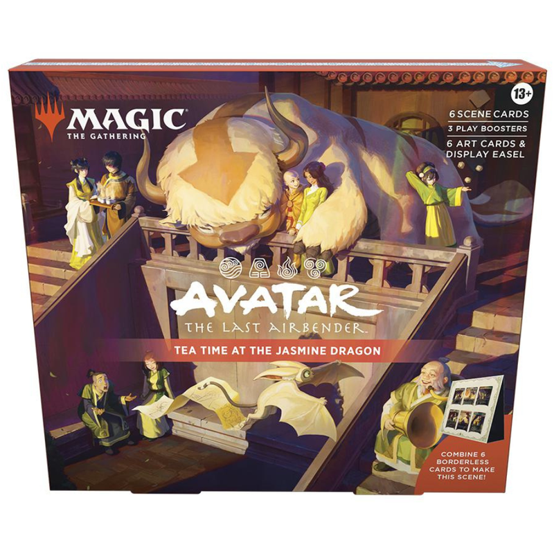 Magic: The Gathering - Avatar: The Last Airbender - Scene Box - Tea Time At The Jasmine Dragon - Card Games > Collectables > TCG > CCG -  wizards of the coast