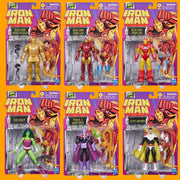Marvel Legends - Retro Iron Man Wave - Set of 6 (preorder Q3) - Collectables > Action Figures > toys -  Hasbro