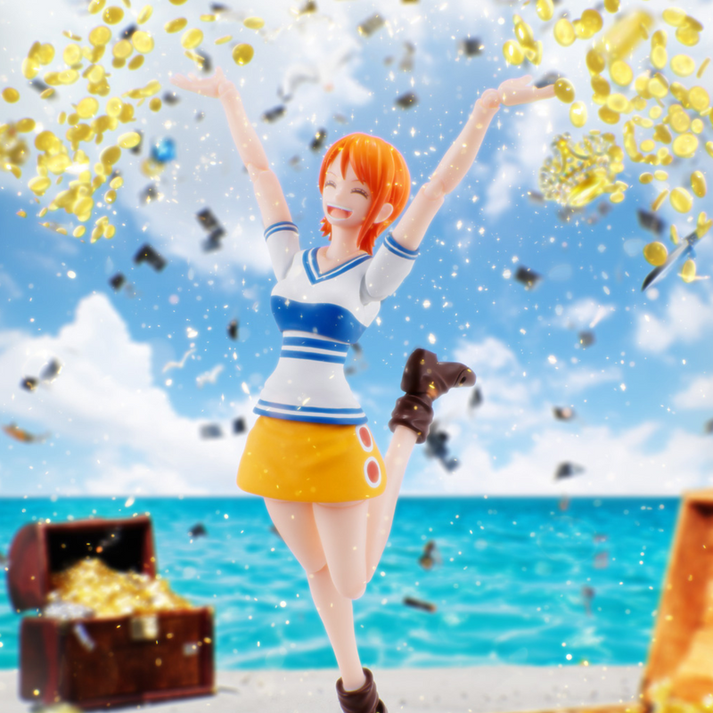 S.H.FIGUARTS NAMI  - ROMANCE DOWN - ONE PIECE (preorder Q4) - Collectables > Action Figures > toys -  Bandai