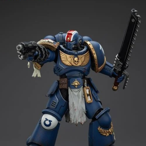 Warhammer 40K - Ultramarines - Space Marine 2 - Lieutenant Titus (Collectors Edition) - Collectables > Action Figures > toys -  Joy Toy