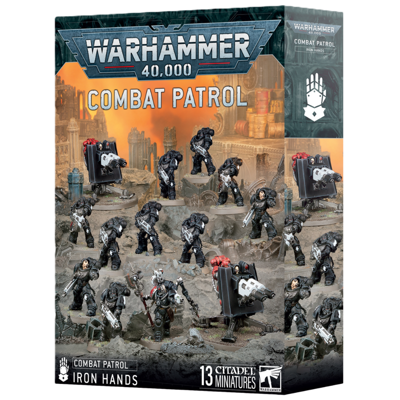 Warhammer 40,000 - Iron Hands - Combat Patrol (Preorder October 25) - Miniature -  Games Workshop