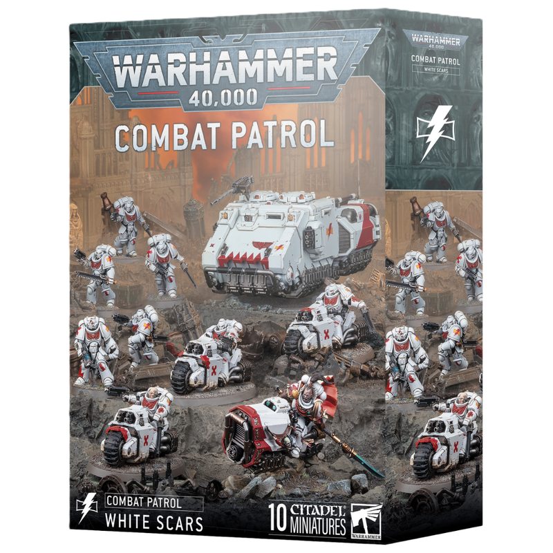 Warhammer 40,000 - White Scars - Combat Patrol (Preorder October 25) - Miniature -  Games Workshop