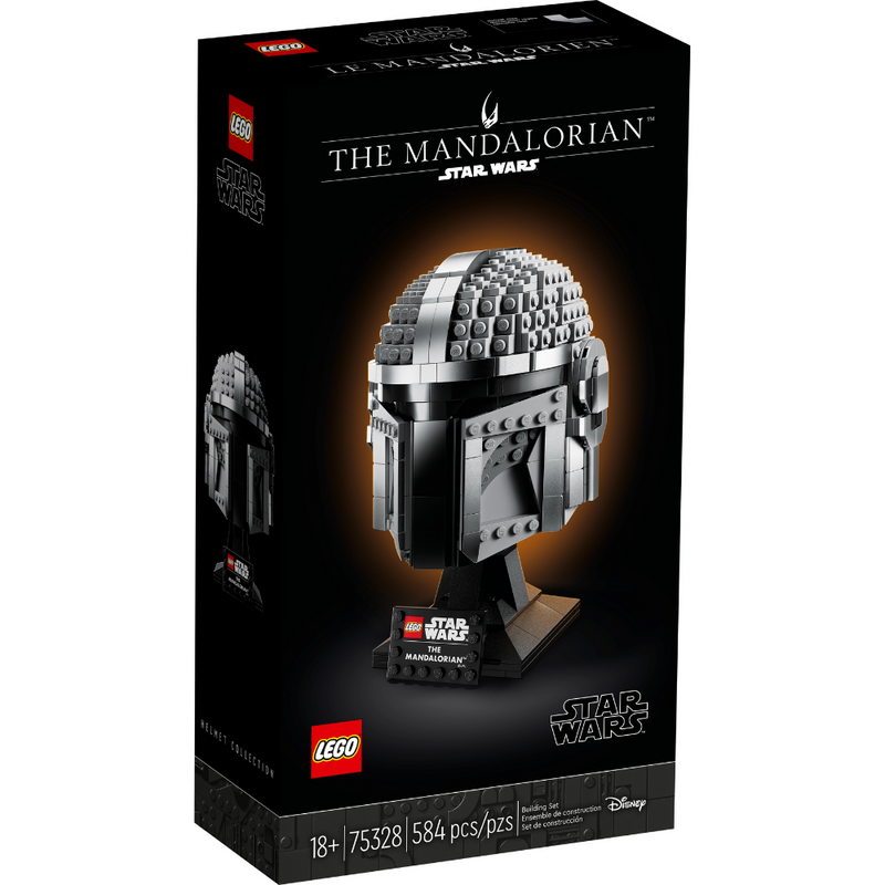 LEGO - The Mandalorian Helmet 75328 - Collectables > Action Figures > toys -  Lego