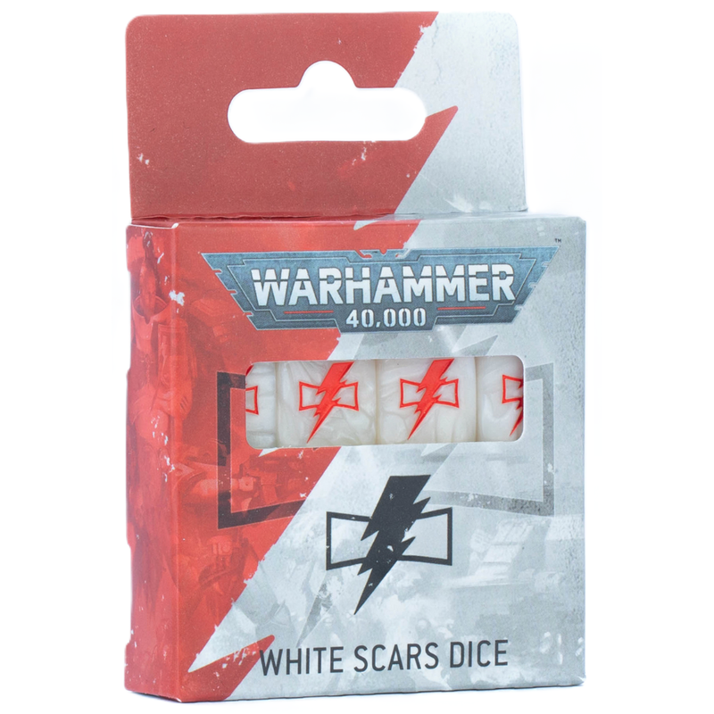 Warhammer 40,000 - White Scars - White Scars Dice (Preorder October 25) - Miniature -  Games Workshop