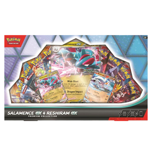 Pokémon TCG:  Salamence ex & Reshiram ex Premium Collection - Card Games > Collectables > TCG > CCG -  Pokemon TCG