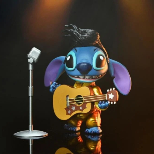 Lilo & Stitch Ultimate Gold Suit Elvis Stitch Action Figure - Collectables > Action Figures > toys -  Neca