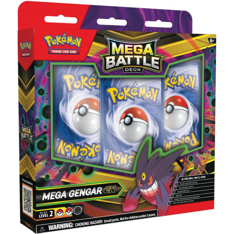 Pokémon TCG - Mega Battle Deck - Mega Gengar ex - Card Games > Collectables > TCG > CCG -  Pokemon TCG