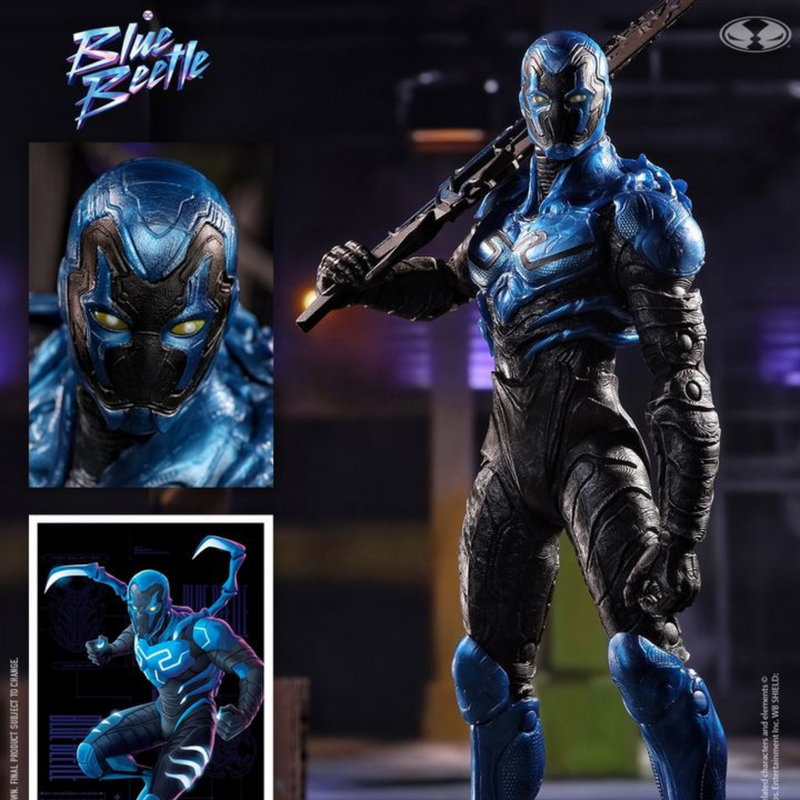 MCFARLANE TOYS - Blue Beetle DC Multiverse - Blue Beetle Action Figure (preorder) - Collectables > Action Figures > toys -  McFarlane Toys