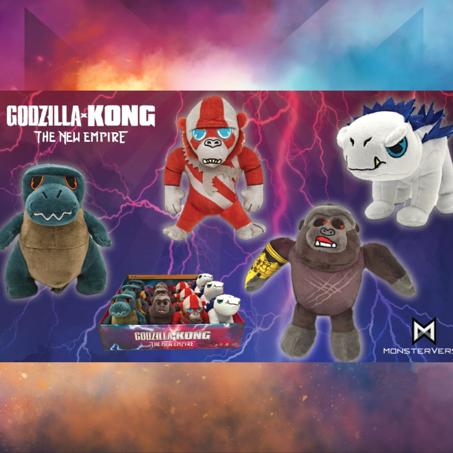 KINGKONGのぬいぐるみ　未開封 Godzilla x Kong: The New Empire - 6 Inch MONSTER PLUSH — Toy Snowman