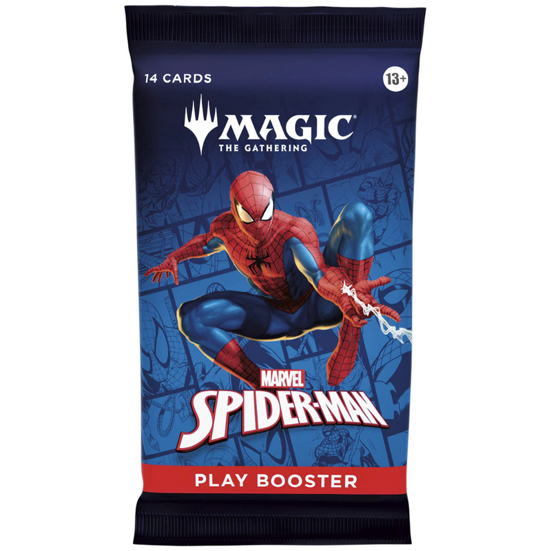 Magic the Gathering - Marvel's Spider-Man - Play Booster Pack - Card Games > Collectables > TCG > CCG -  wizards of the coast