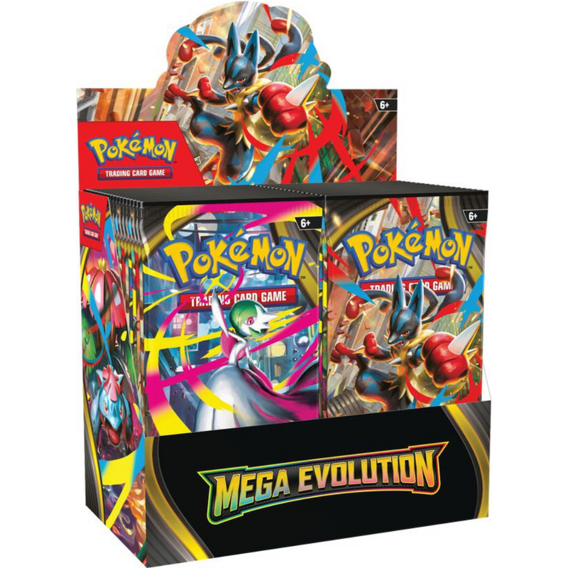 Pokémon TCG: Mega Evolution - Base Set - Booster Box (No Box Topper) - Card Games > Collectables > TCG > CCG -  Pokemon TCG
