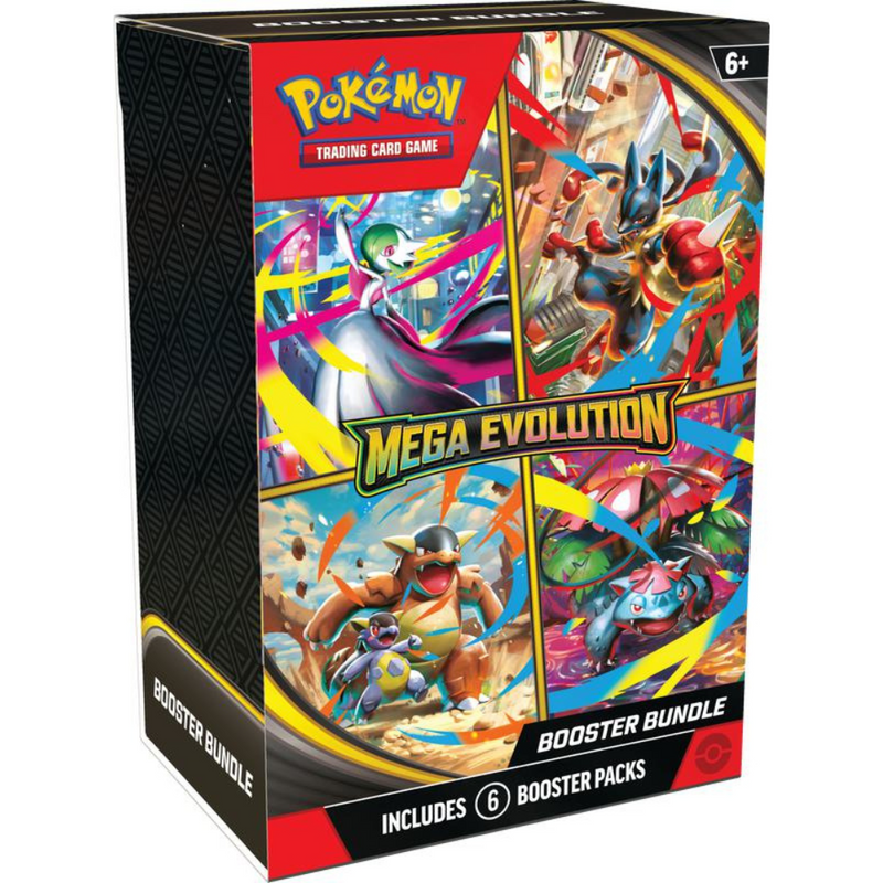 Pokémon TCG: Mega Evolution - Base Set - Booster Bundle - Card Games > Collectables > TCG > CCG -  Pokemon TCG