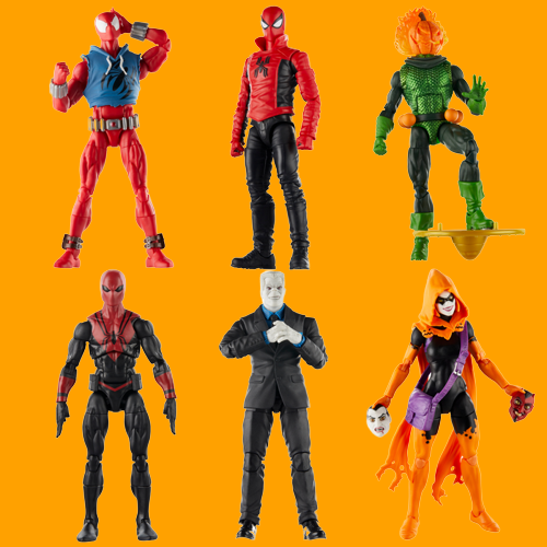 Marvel Legends Spider-Man - Retro Wave SET OF 6 — Toy Snowman Marvel Legends Spider-Man - Retro Wave SET OF 6 — Toy Snowman
