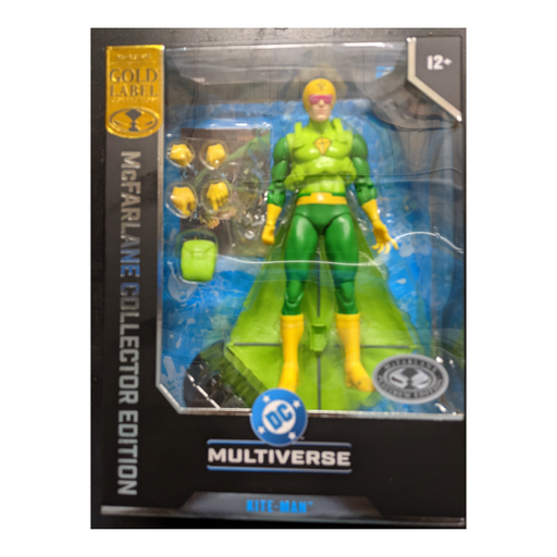 DC Multiverse Collector Edition - Batman Rogues - Kite-Man - Exclusive - Platinum / Chase - Collectables > Action Figures > toys -  McFarlane Toys