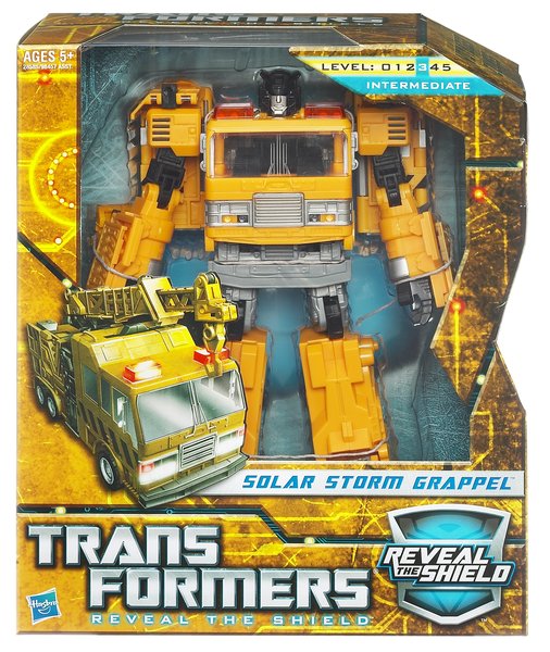 Transformers Reveal The Shield Voyager Class Solar Storm Grappel - Collectables > Action Figures > toys -  Hasbro