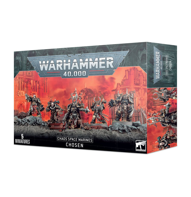 Warhammer 40,000 - Chaos Space Marines - Chosen - Miniature -  Games Workshop