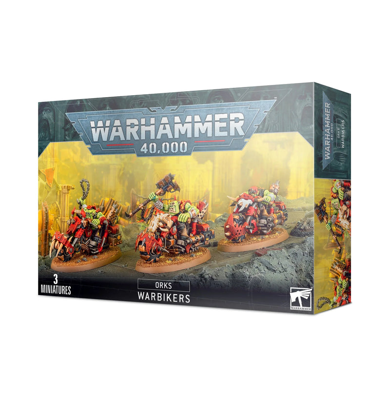 Warhammer 40,000 - Orks - Warbikers - Miniature -  Games Workshop