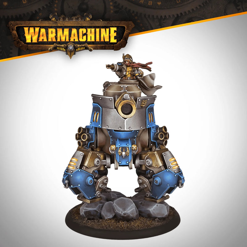 Warmachine - Cygnar Gravediggers - Captain Connor 'Boom Boom' McCoy