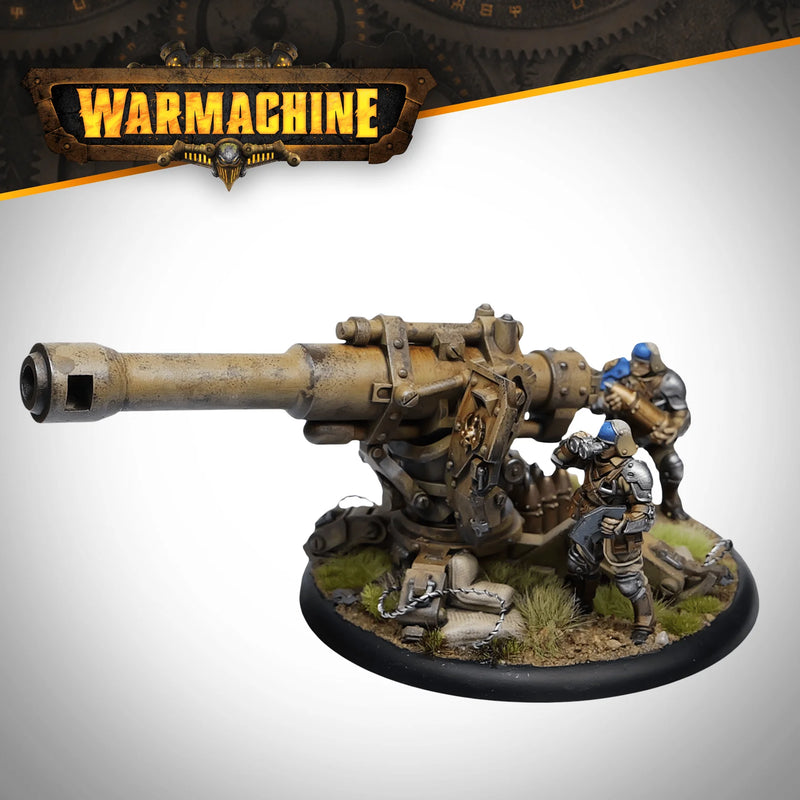 Warmachine - Cygnar Gravediggers - Heavy Field Gun