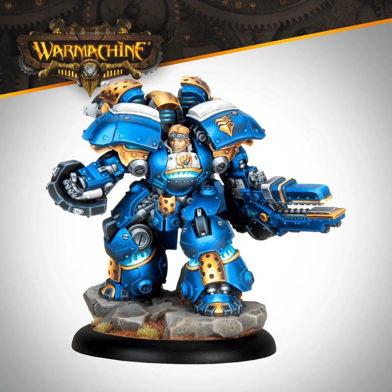 Warmachine - Cygnar Storm Legion - Captain Raef Huxley