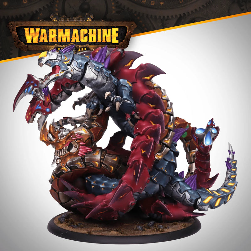 Warmachine - Khymaera Shadowflame Shard - Trikhymaerax Shadowflame Shard Gargantuan