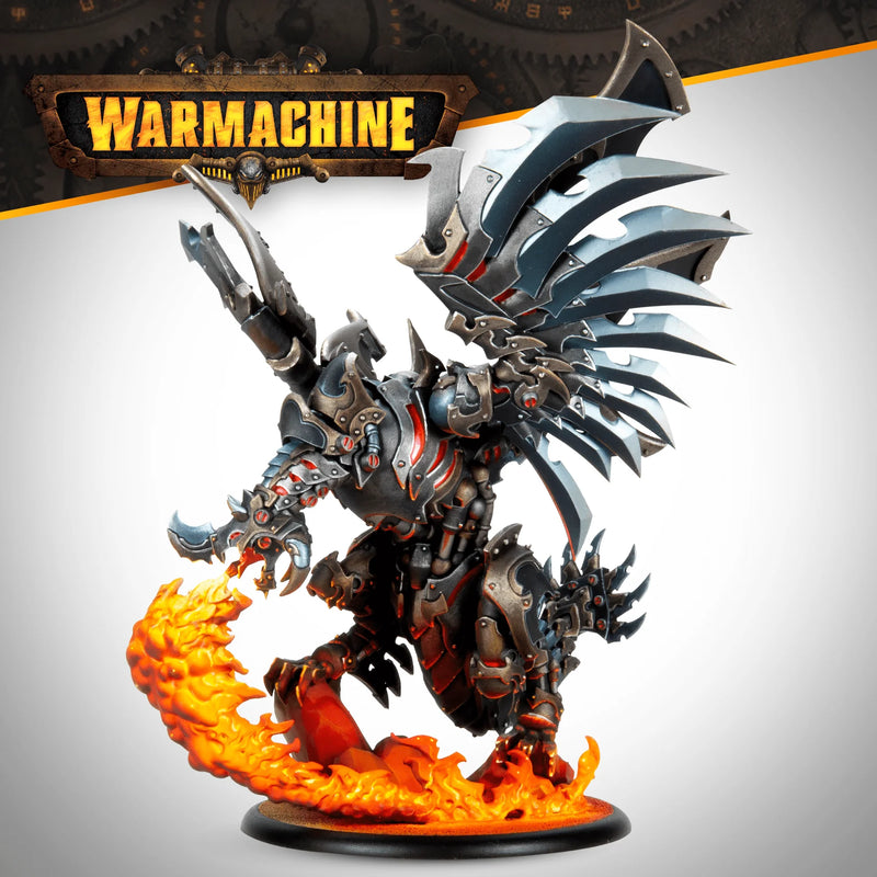 Warmachine - Orgoth Sea Raiders - Azdharak, Herald of Immolation