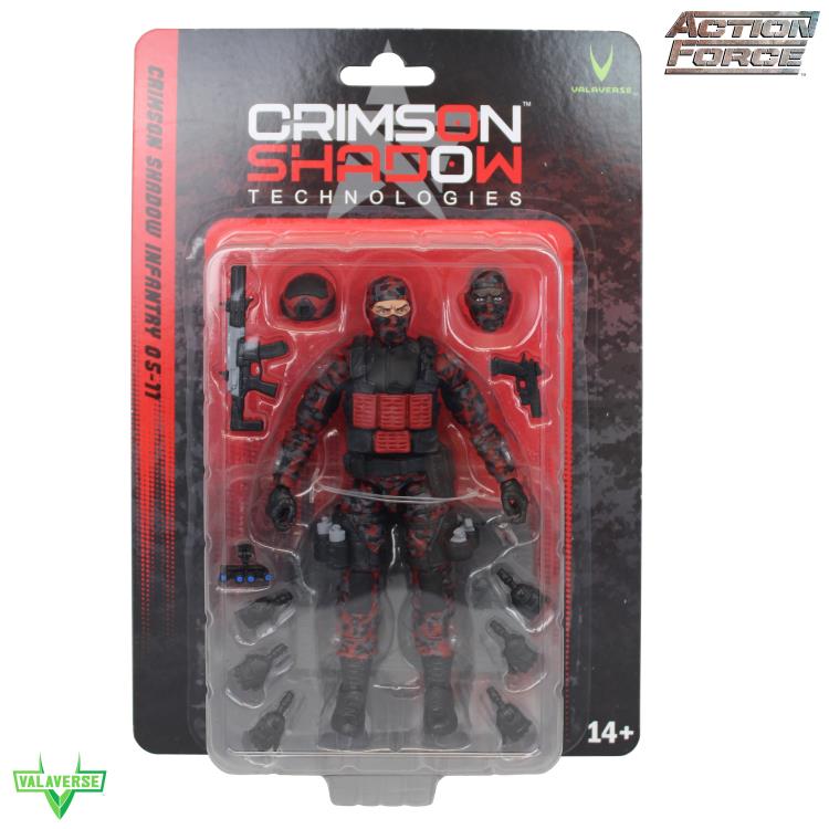 Action Force - Crimson Shadow Infantry - 1/12 Scale - Collectables > Action Figures > toys -  VALAVERSE
