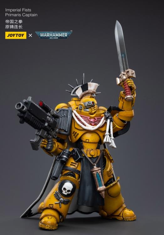 Warhammer 40K - Imperial Fists  - Primaris Captain - Collectables > Action Figures > toys -  Joy Toy