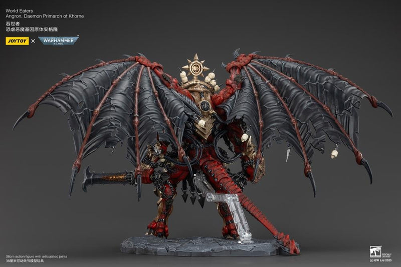 Joy Toy - Warhammer 40K - World Eaters - Angron, Daemon Primarch of Khorne 1/18 Scale Action Figure (preorder Q4 2025) - Collectables > Action Figures > toys -  Joy Toy