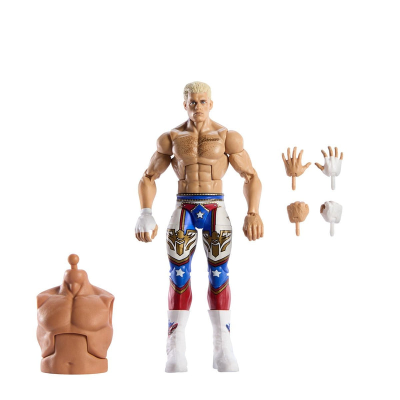 WWE 2025 Royal Rumble Elite - Cody Rhodes - Great Khali BAF - Action & Toy Figures -  mattel