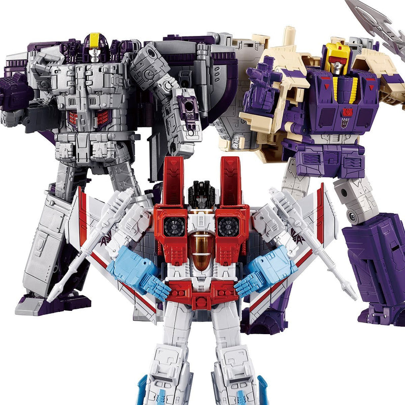Transformers Three Pack Transformers Dramatic Capture Series Triple Takeover Three-Pack (preor ...