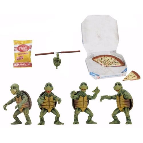 Teenage Mutant Ninja Turtles Movie Baby Turtles 1:4 Scale Action Figure 4-Pack - Action & Toy Figures -  Neca