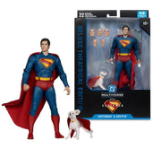DC Multiverse Deluxe Theatrical Edition - Superman (2025) - Superman & Krypto - Collectables > Action Figures > toys -  McFarlane Toys
