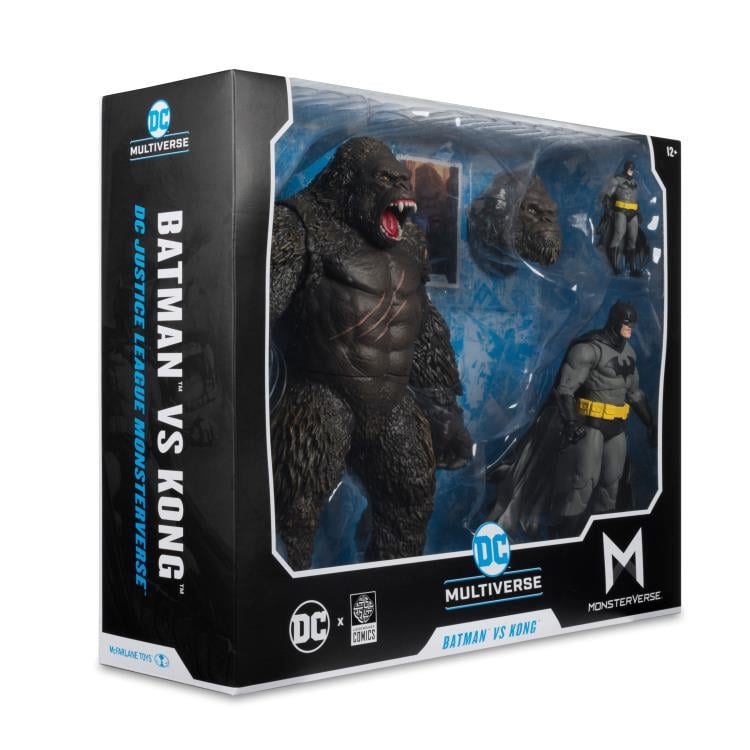 Justice League vs. Godzilla vs. Kong DC Multiverse Batman vs. Kong Action Figure Two-Pack - Collectables > Action Figures > toys -  McFarlane Toys