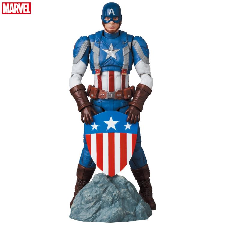 Mafex - Captain America: The Winter Soldier MAFEX #220 Captain America Classic Suit - (preorder July) - Collectables > Action Figures > toys -  MAFEX