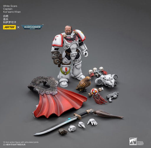 Warhammer 40k - White Scars - Captain Kor'sarro Khan - Collectables > Action Figures > toys -  Joy Toy