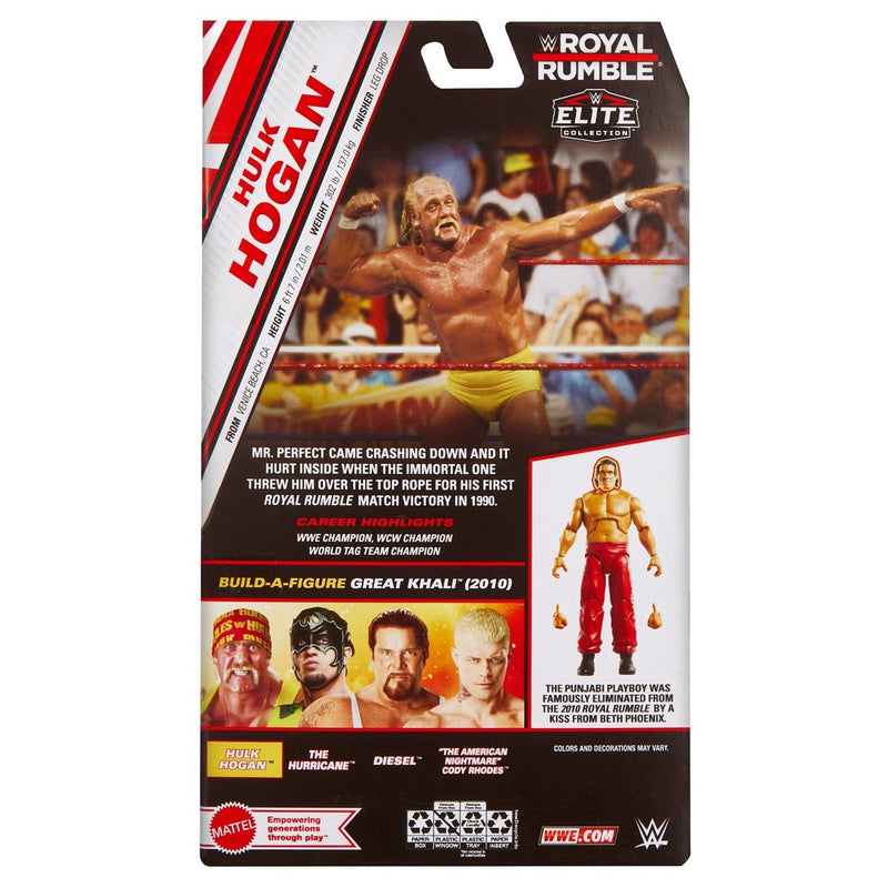 WWE 2025 Royal Rumble Elite - Hulk Hogan - Great Khali BAF - Action & Toy Figures -  mattel