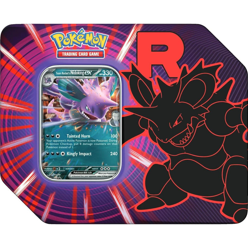 Team Rocket Tin [Team Rocket's Nidoking ex]