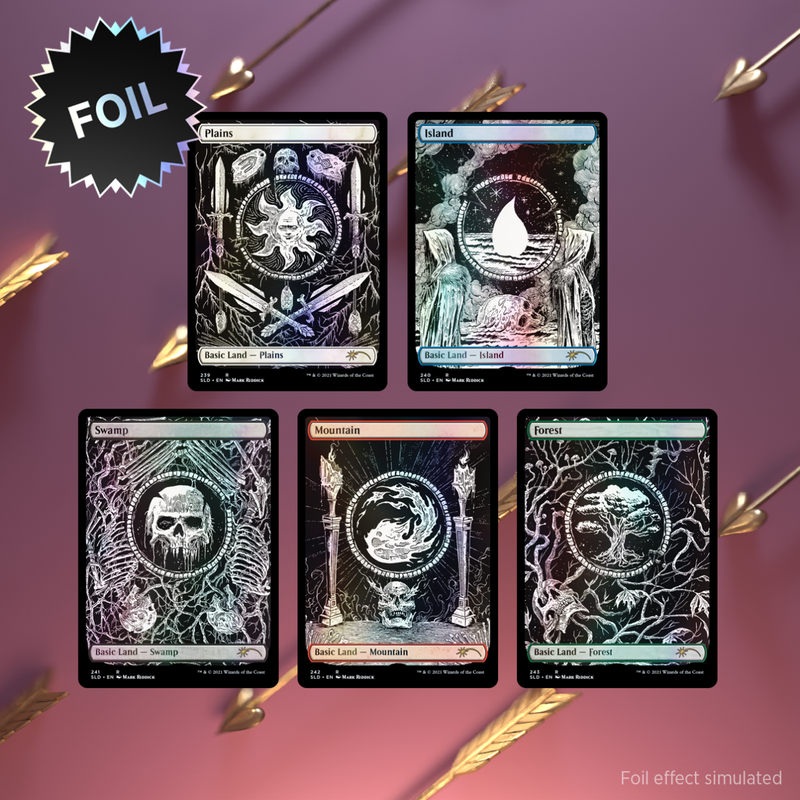 Secret Lair Drop Series - The Unfathomable Crushing Brutality Of Basic Land (Foil Edition) - Card Games > Collectables > TCG > CCG -  wizards of the coast