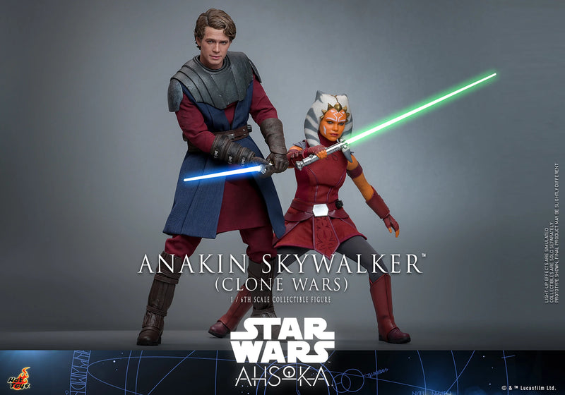 Star Wars - Anakin Skywalker (Clone Wars) 1/6th Scale Collectible Figure - TMS129 - Collectables > Action Figures > toys -  Hot Toys